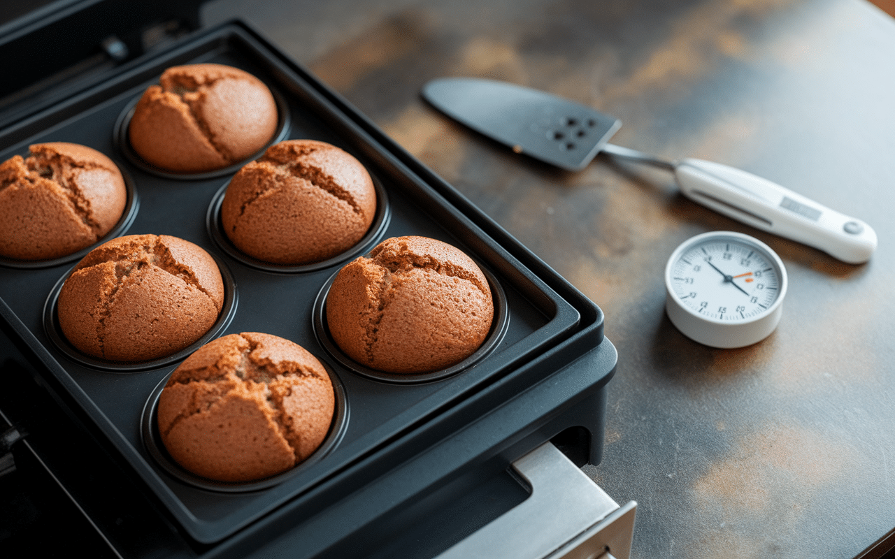 Cuisson muffin sans sucre pour diabetique dans four