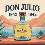 don julio 1942 bouteille premium avec agaves bleus