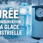 Durée conservation glace industrielle dans congélateur professionnel à -18°C