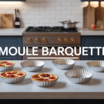 Cuisine moderne avec moules barquette et tartelettes