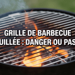gros plan rouille grille barbecue danger
