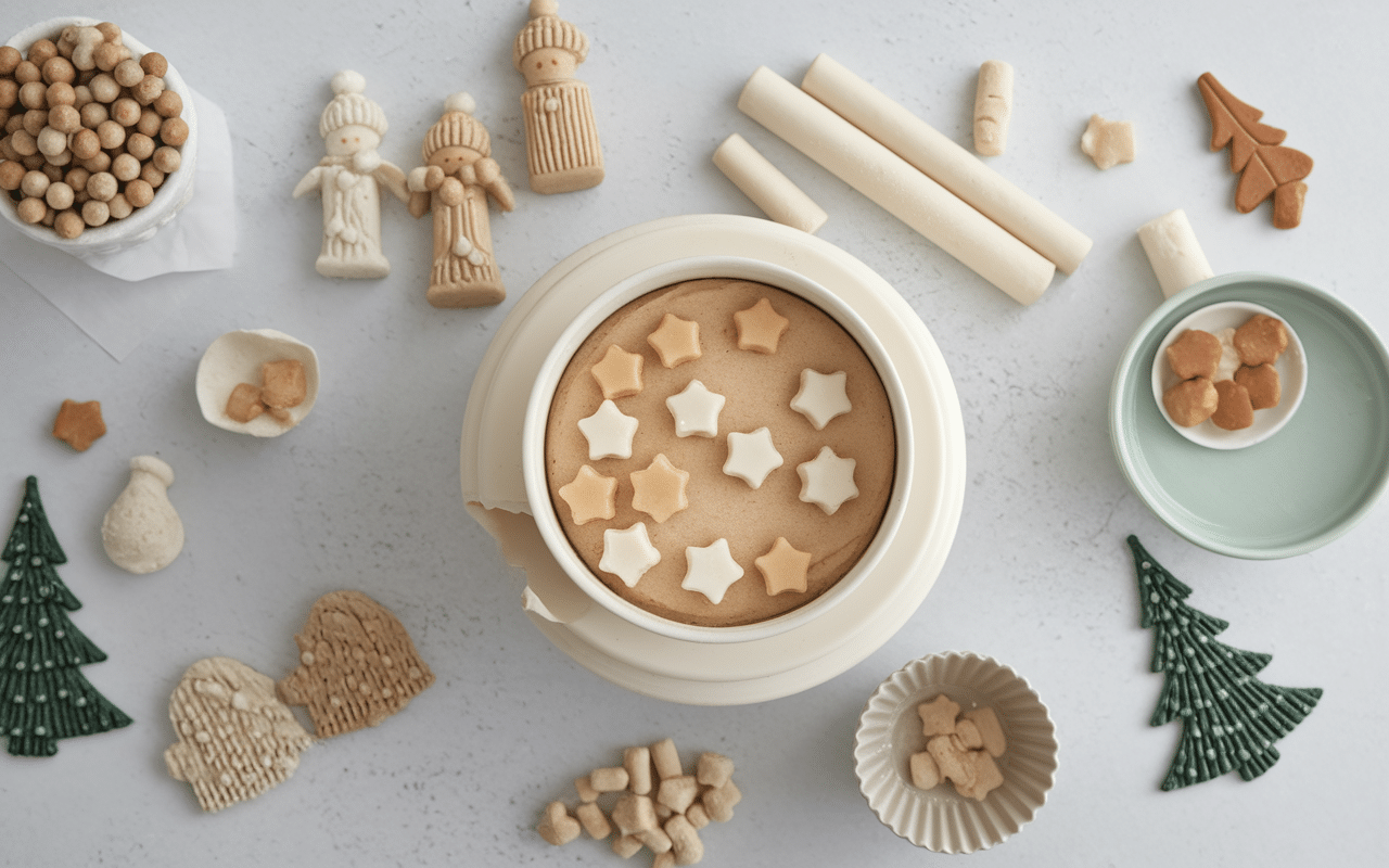 techniques deco gateau noel pate sucre glaçage