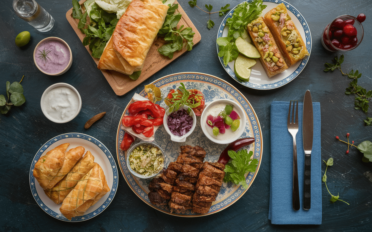 Turkish Delice Ussel assiette specialites turques ambiance