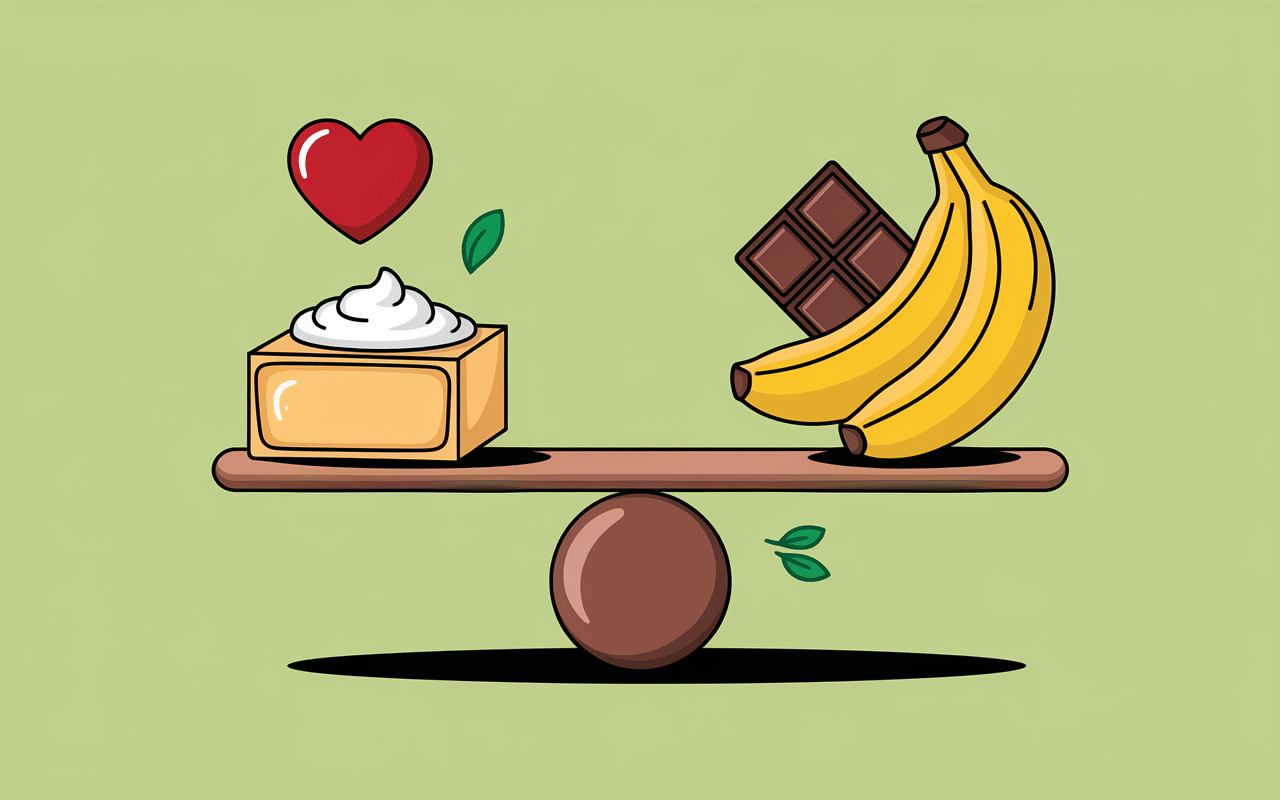 Balance beurre bananes chocolat cake banane chocolat sans beurre