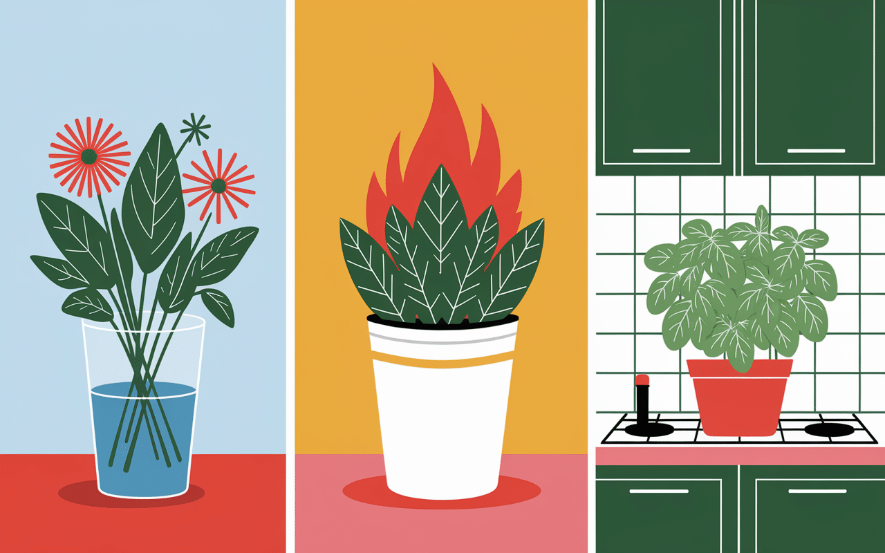 Trois façons de conserver basilic chez soi