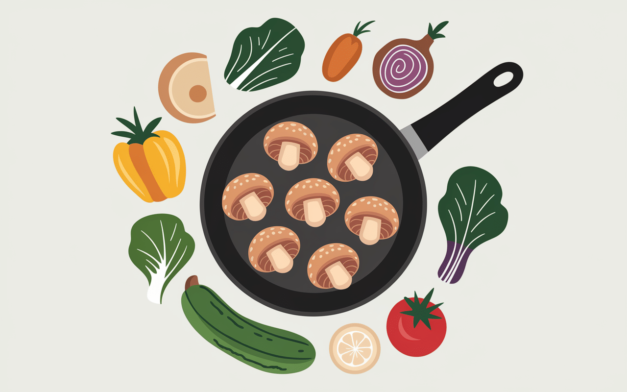 champignon la poule des bois en cuisine santé