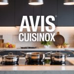 cuisinox avis ustensiles acier inoxydable sur plan de travail