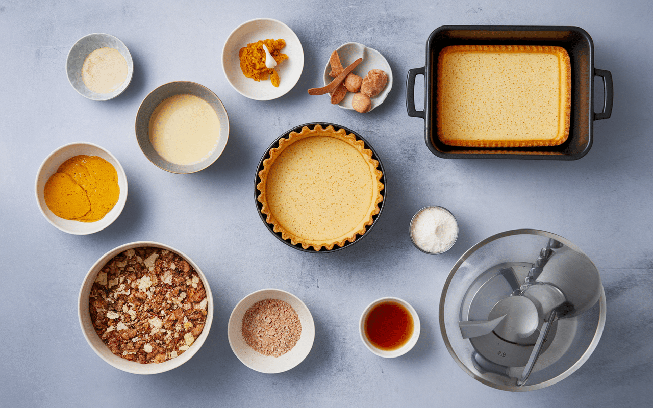 Preparation et etapes flan patissier thermomix