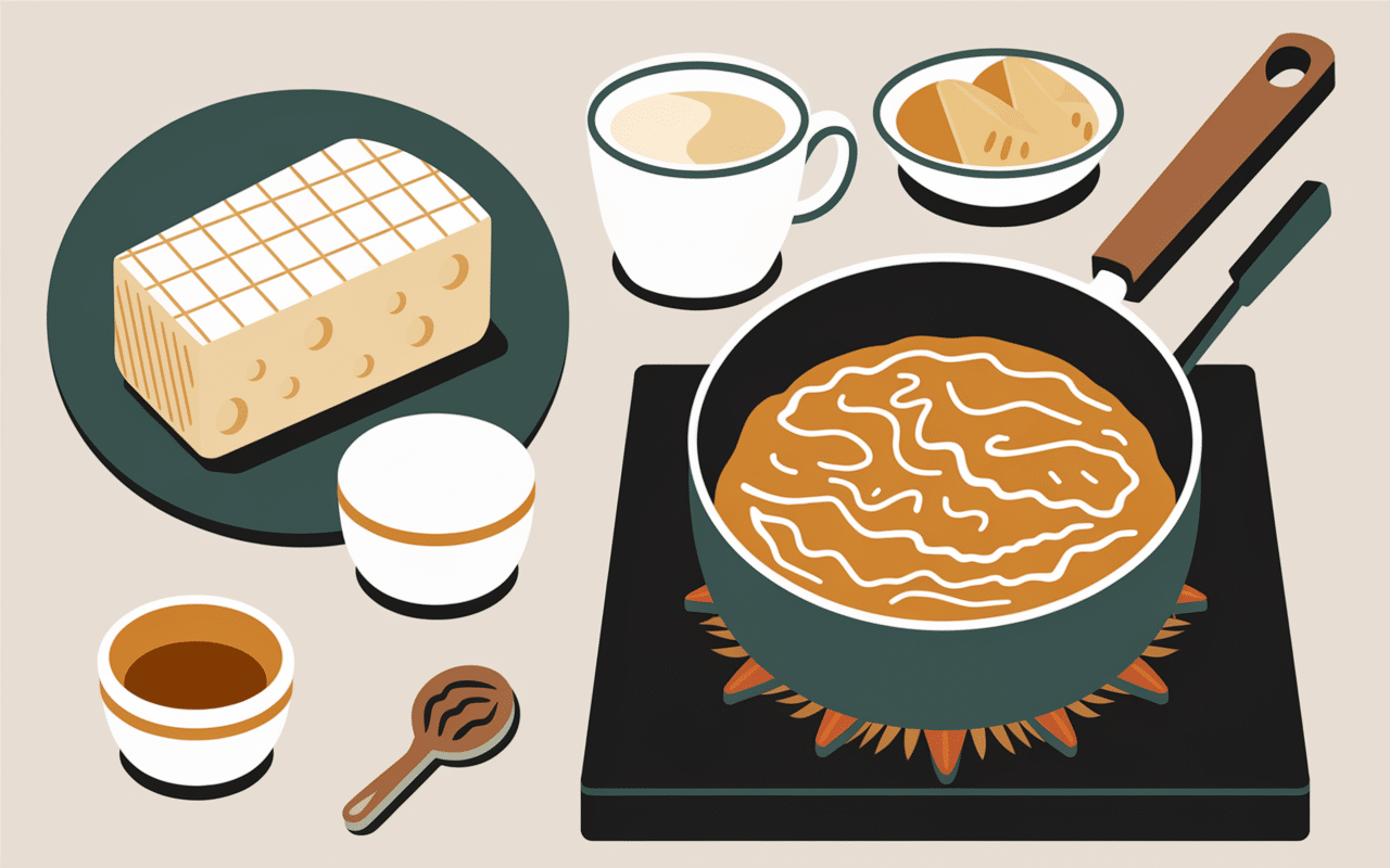 préparation sauce raclette pour frite ingrédients cuisine