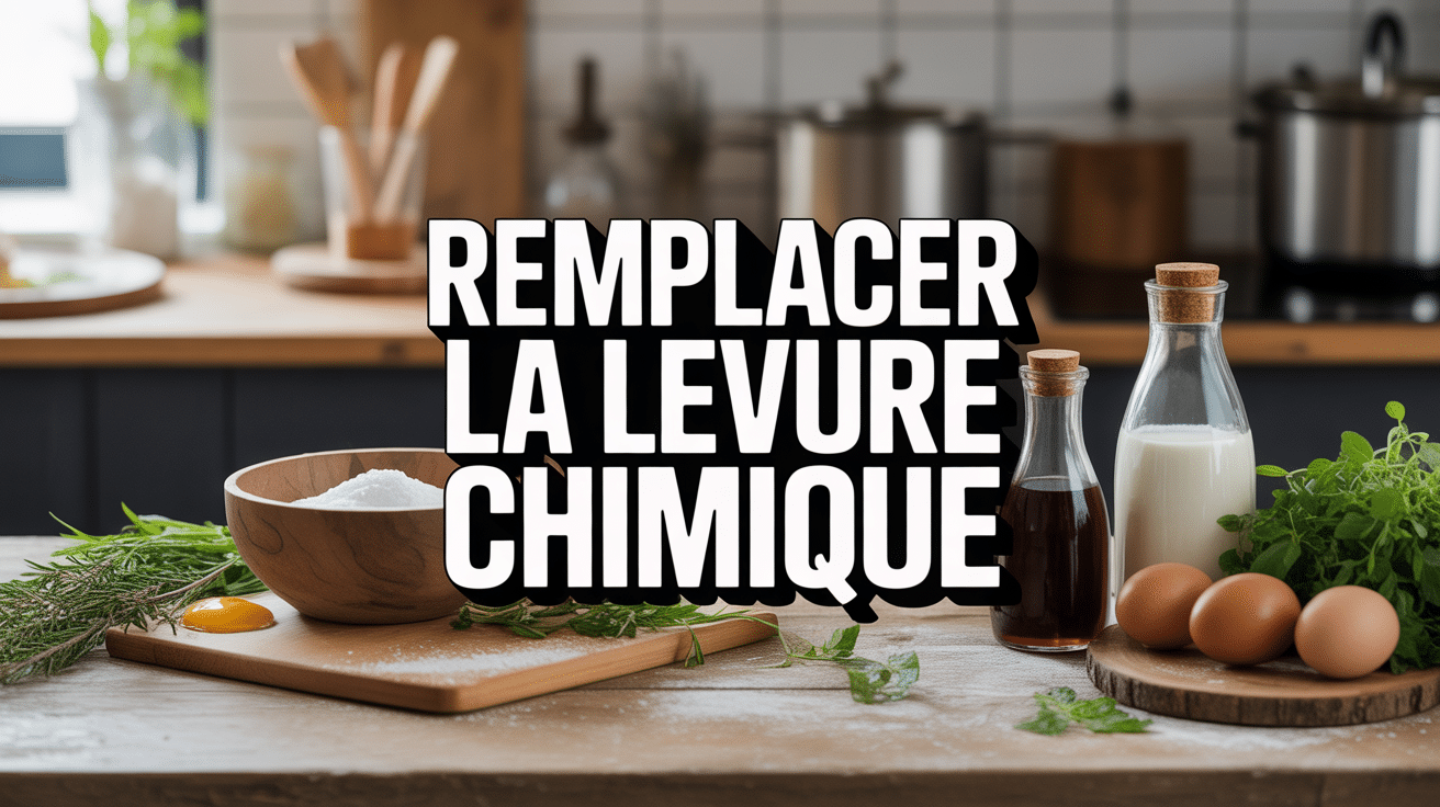 Scene ingredients naturels par quoi remplacer la levure chimique