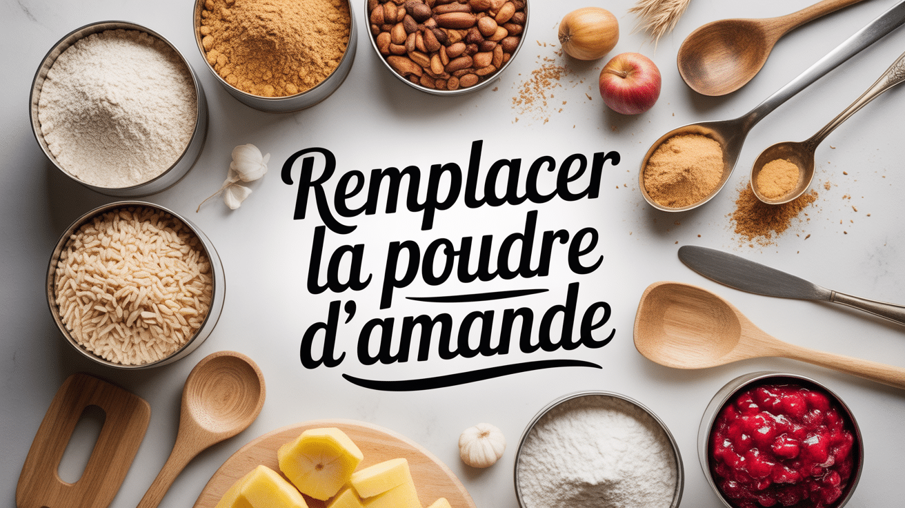 par quoi remplacer la poudre d'amande visuel ingrédients substituts