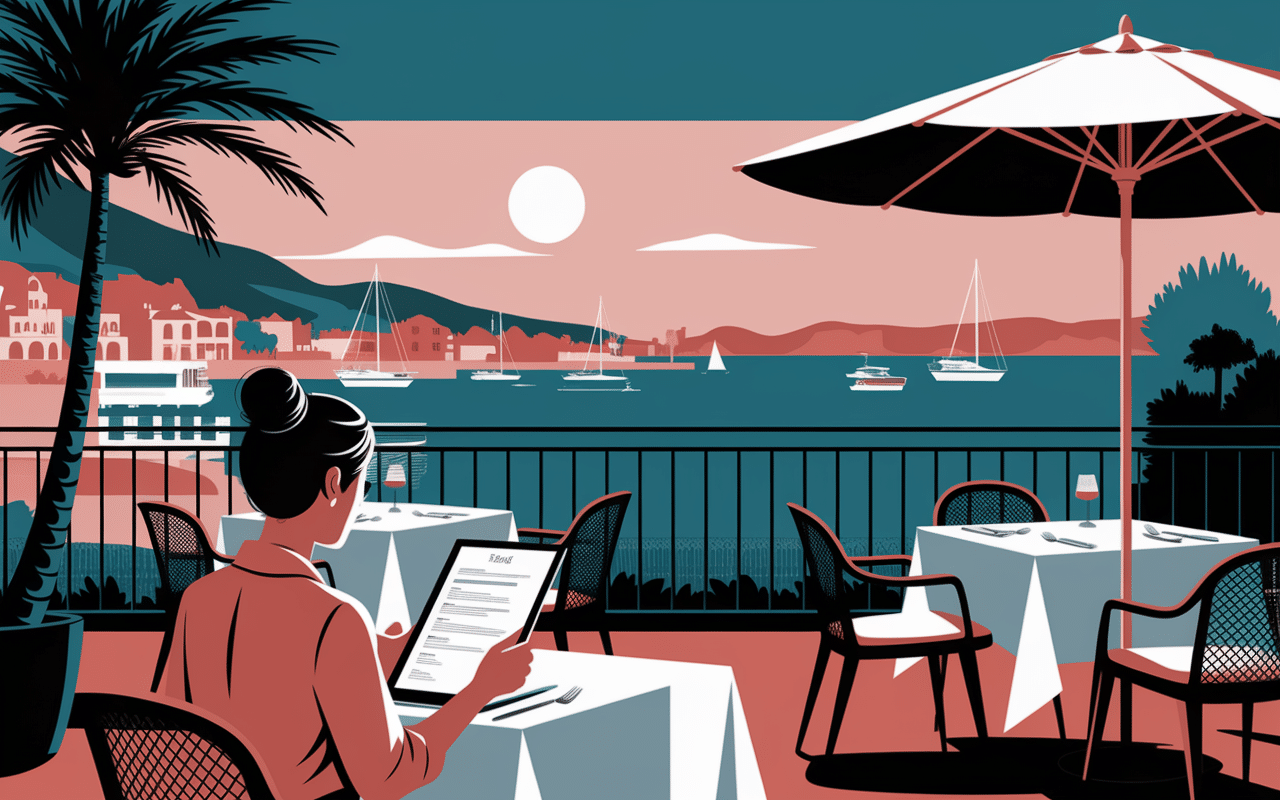 Sélection restaurant de fruits de mer Nice port terrasse