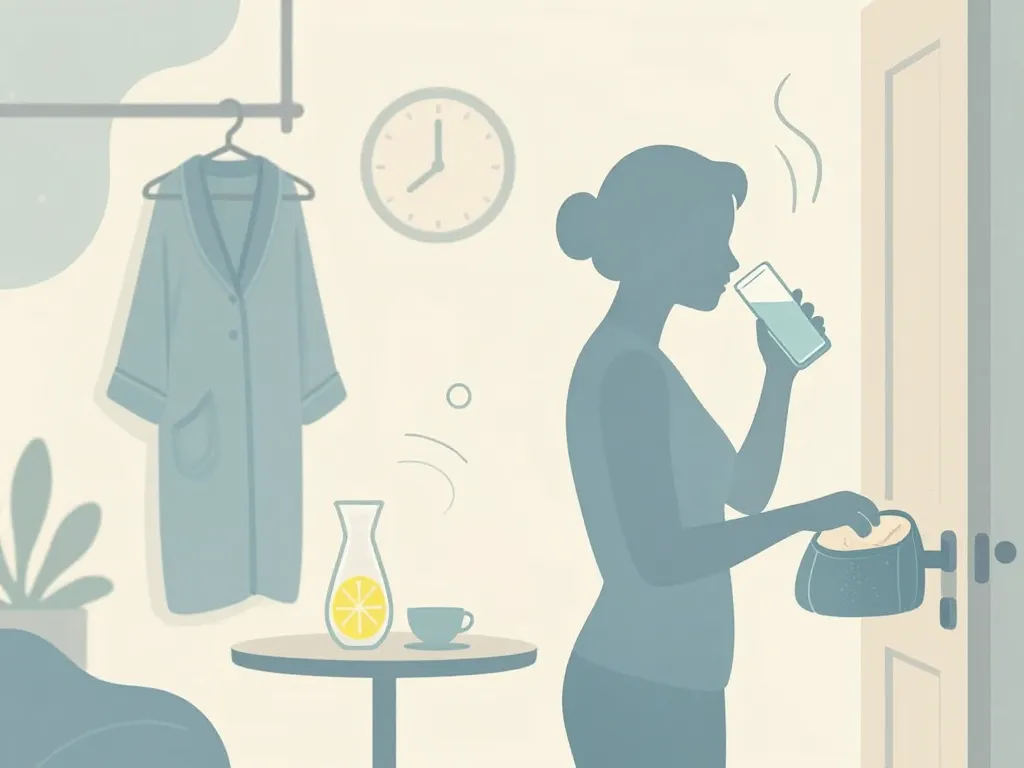 Scène préparation body body spa hydratation tenue sac