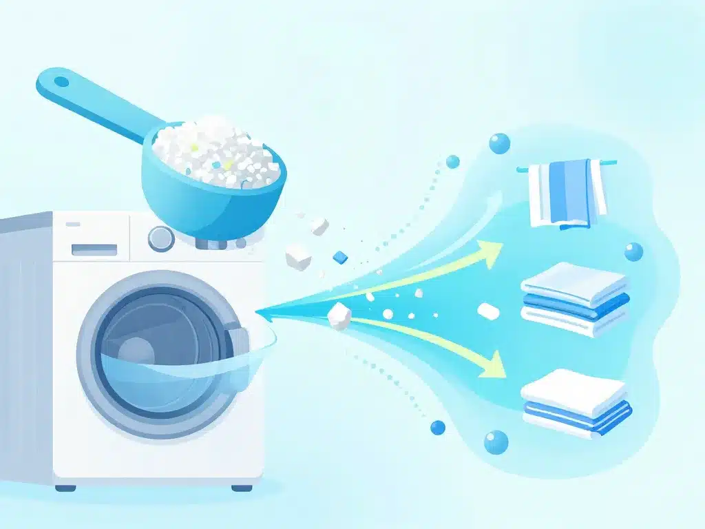 cristaux de soude lessive ajout et dosage en machine