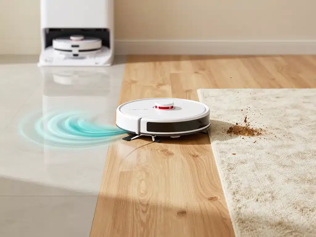 dreame x40 master test aspiration et lavage sur carrelage et tapis