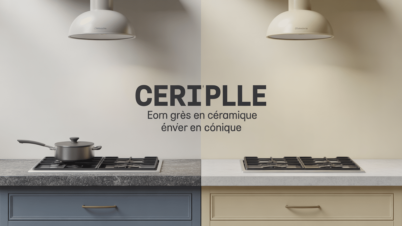 évier en grès ou céramique en split, grès mat vs céramique brillante