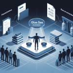 Illustration glas sas, rôle neutre entre emprunteurs et créanciers