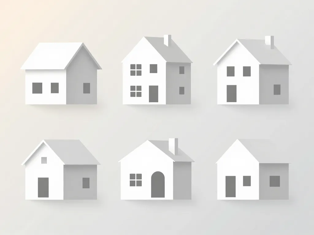 plans maison blanche types plain-pied etage toit plat