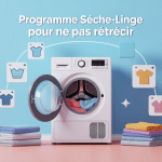 Infographie: quel programme sèche-linge pour ne pas rétrécir