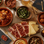 recette des tapas espagnol assiettes variées