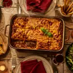 accompagnement pour lasagne plat et salades