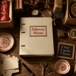 debarras maison table tri cartons bibelots