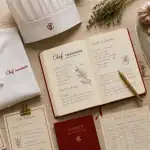 devenir chef cuisinier veste toque carnet couteau
