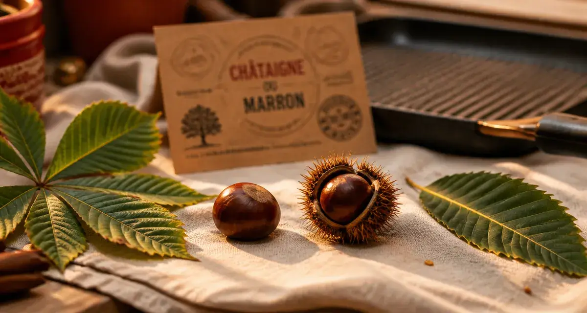 Différence entre marron et chataigne : identifier marron et châtaigne