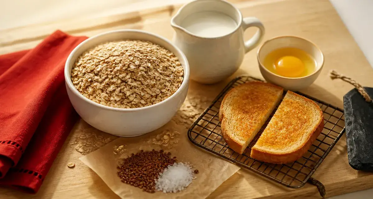 Son d’avoine recette : bol et ingrédients pour 3 repas express