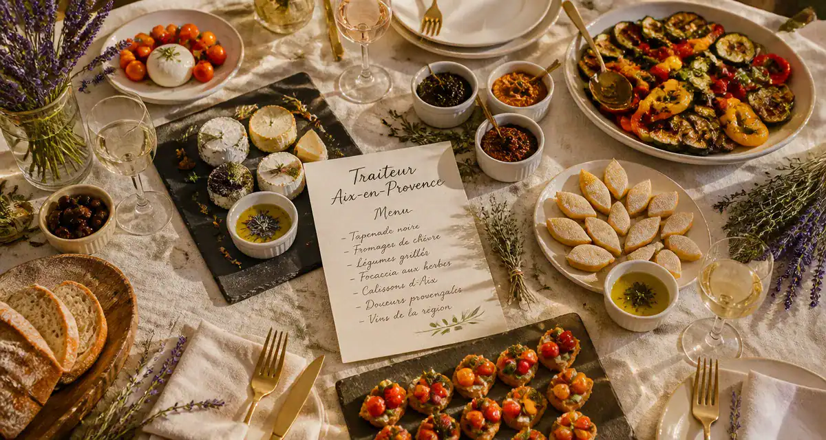 traiteur aix en provence buffet provençal