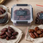 Comment conserver des dattes : frigo, bocal ou congélateur