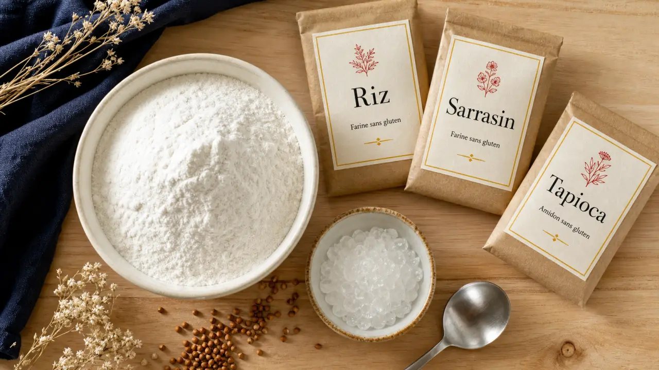 Pain sans gluten : quelle farine riz, sarrasin ou tapioca