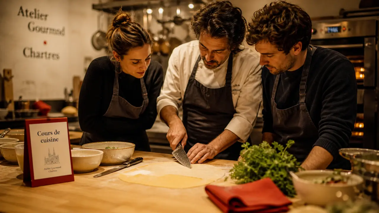 Cours de cuisine chartres : atelier enfants et groupes en cuisine à Chartres