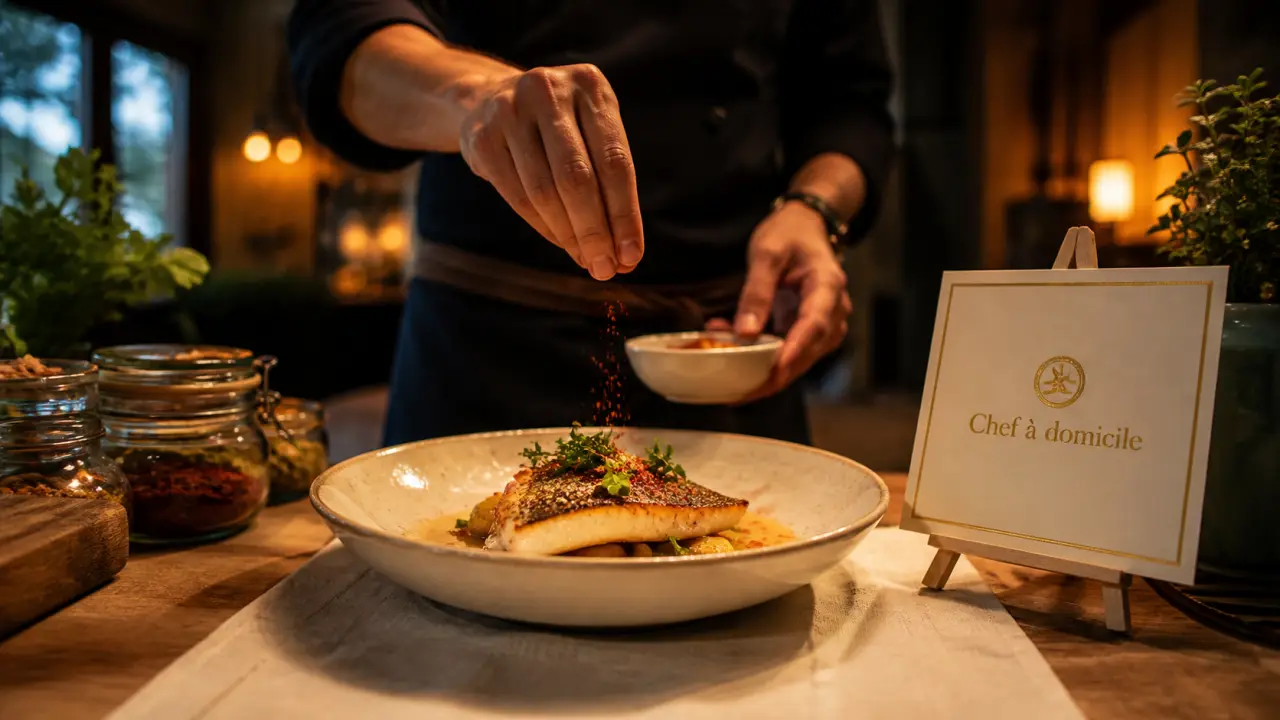 Cuisine du terroir pays basque à domicile : chef dresse un menu sur-mesure