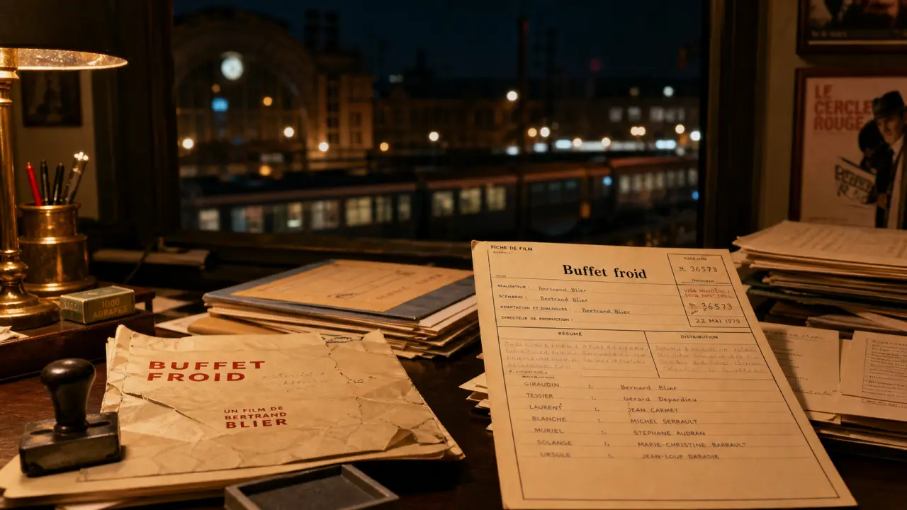 Distribution de buffet froid : bureau parisien, titre Buffet froid et casting