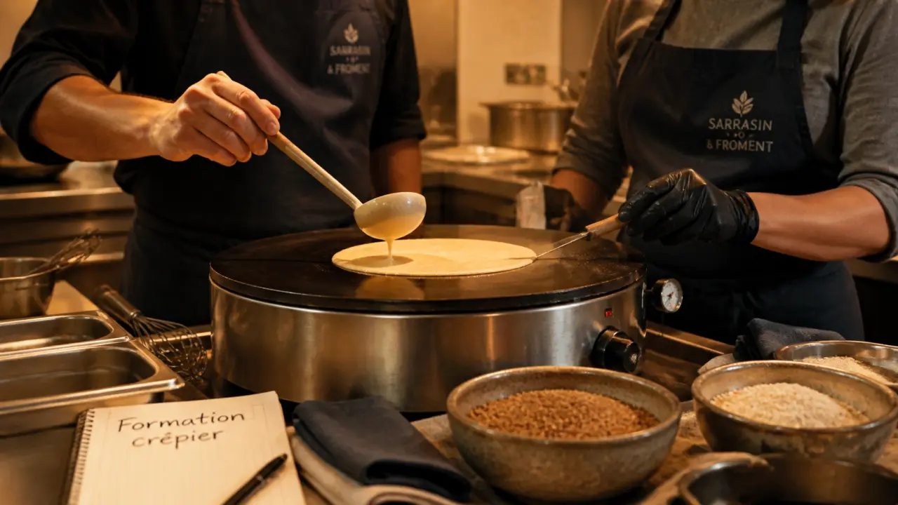 formation crepier : bilig et pâte pour réussir les crêpes