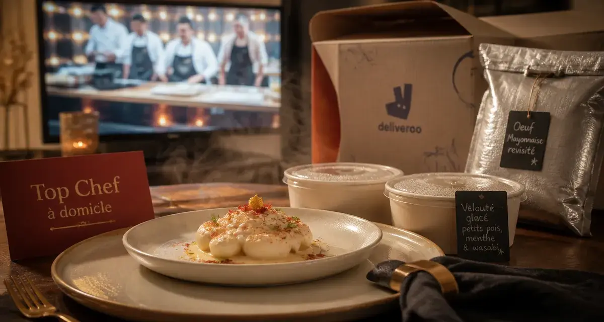 Top chef a domicile : plat des candidats livré chez vous
