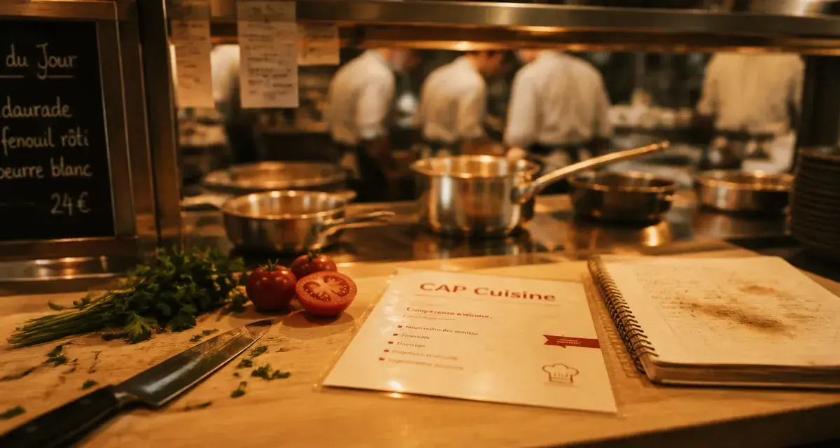 AFPA formation cuisine CAP Cuisine : commis ou restauration collective en cuisine