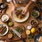 Cours de cuisine Rennes : atelier cuisine, ingrédients et dressage d’assiettes