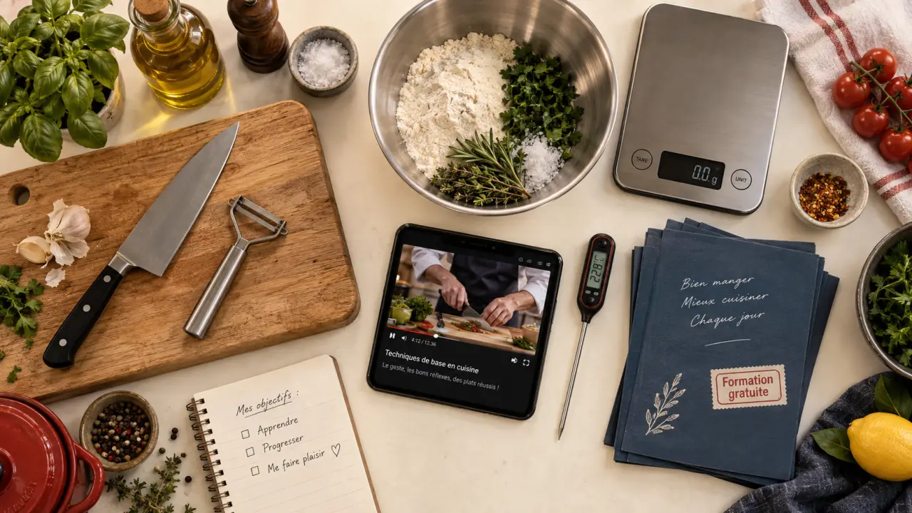 Formation cuisine gratuite pour adulte : cours de cuisine