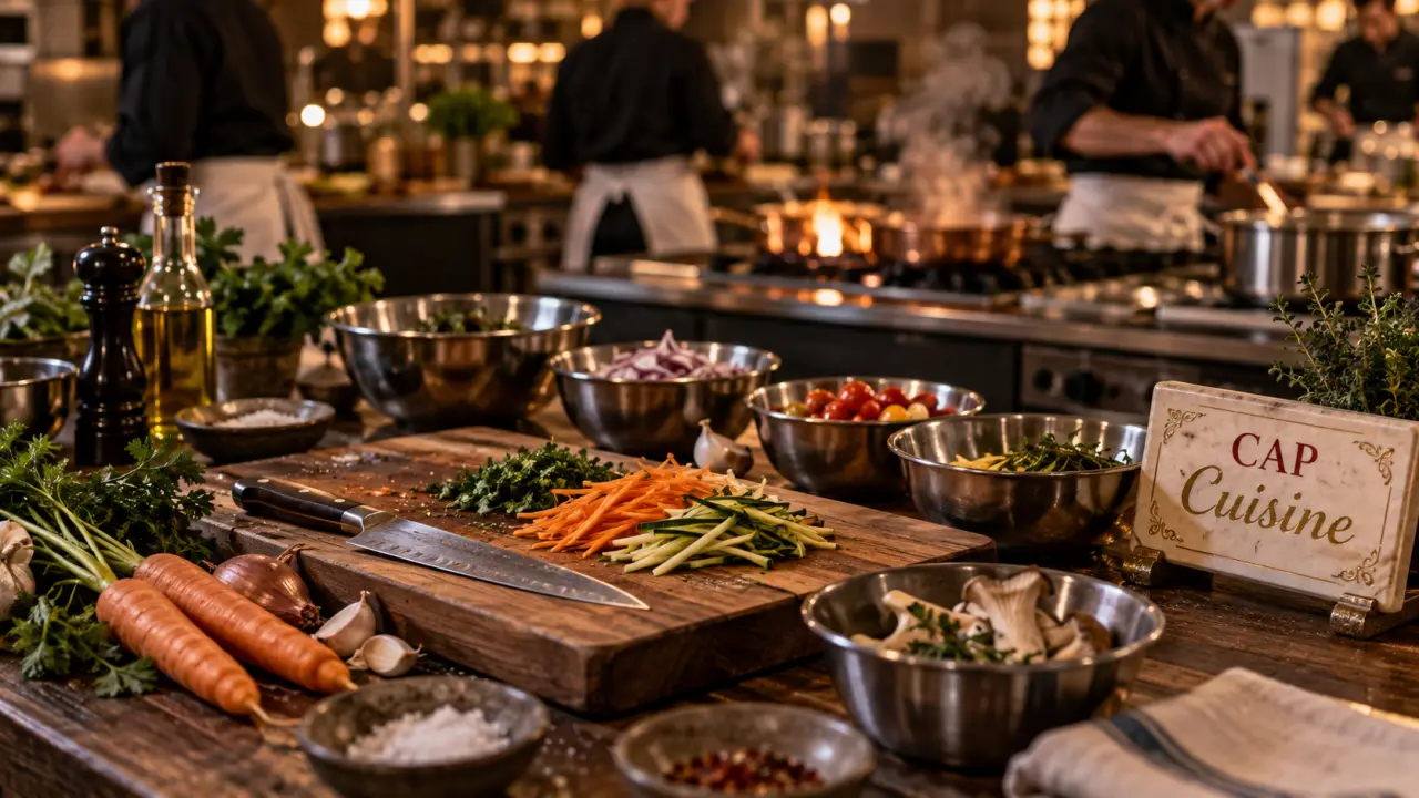 Formation en techniques culinaires paris, CAP Cuisine, cuisine à Paris