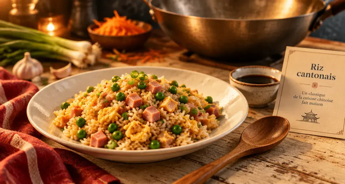 Idées recettes asiatiques : riz cantonais maison